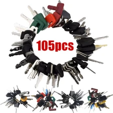 105x Master Keys Set Heavy Equipment Ignition Keys Fits Many Models USA