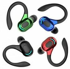 Bluetooth 5.1 Headset Wireless Earbud Earphones Stereo Headphones Ear Hook Phone