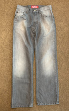 Vintage Levis 505 Jeans Girls 14 Straight Leg 90s Gray Wash Mid Rise Denim