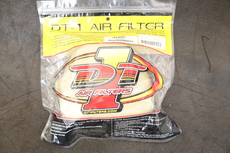 FILTRO DE AIRE DT-1 RACING DT 1 - YAMAHA 1-80-45SEP YAMAHA YZ450 2010 RÉPLICA DE FÁBRICA Foto 2 de 4