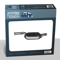 Auspuff Mitteltopf für Mercedes-Benz S124
