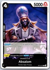 Absalom OP15-079 Adventure on Kami's Island Release Event Cards One Piece NM