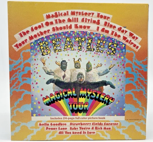 THE BEATLES - MAGICAL MYSTERY TOUR LP | EX / VG+ | GATEFOLD REISSUE | EMI