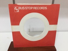 BUS STOP 7" VINYL RECORD SLEEVE VERY GOOD CONDITION