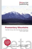 Lambert M. Surhone (U. A.) | Promontory Mountains | Taschenbuch | Englisch
