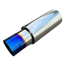 Hks Hi-power Universal Single Exhaust Muffler Titanium Inlet 2.5outlet 4.0inches