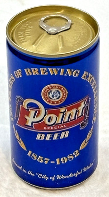 1970 s Point-Special Beer  -Stevens Point Brew-Wisconsin-12 oz-Alum. Beer Can
