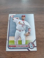 2022 Bowman Prospects #BP42 Malcom Nunez - St. Louis Cardinals