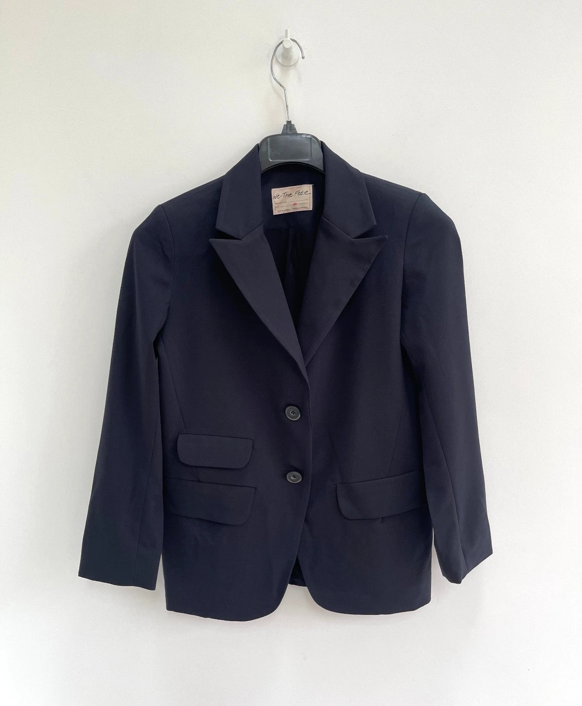 Free People Jacket Navy Blue Blazer Single Breasted Oversized XS / 6-8-10 - NEW
Opens in a new windo