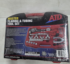 Atd 5478 Master Tubing Tool And Flaring Tool Kit With Cutter And Bender Nos