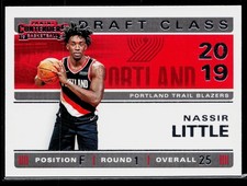 Nassir Little 2019-20 Panini Contenders #24 Draft Class Contenders Trail Blazers