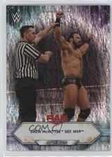 2021 Topps WWE Raw Silver Foilboard Drew McIntyre def MVP #19 1i7
