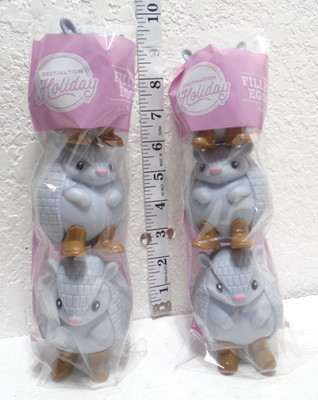 Armadillo Shaped Easter Filler Eggs 2 Set of 3from HEB Brand Destination Holiday