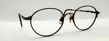 Vintage Tortoise Gold Oval Metal Sunglasses FRAMES ONLY