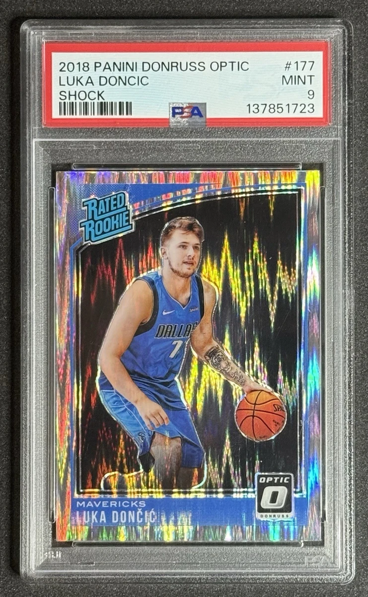 Luka Dončić 9 Graded Basketball Sports Trading Cards & Accessories