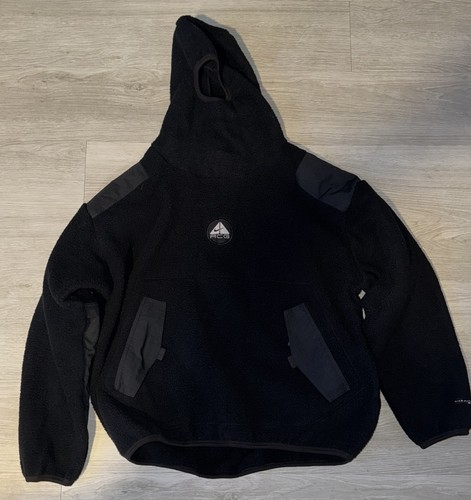 Nike ACG Ninja Fleece Balaclava Hoodie Sherpa Jacket - Black