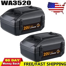 2pack for Worx 7.0Ah 20V Lithium Battery WG546 WA3525 WA3520 WA3575 Cordless