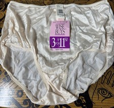 VINTAGE MAIDENFORM WISEBUY GRANNY PANTY SIZE 9. BEIGE