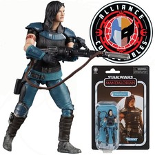 2020 Star Wars Vintage VC 164 TVC Mandalorian CARA DUNE Gina Carano 3.75 Figure