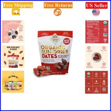Organic Dried Pitted Deglet Nour Dates 2.5lb Bulk , Kosher, Halal