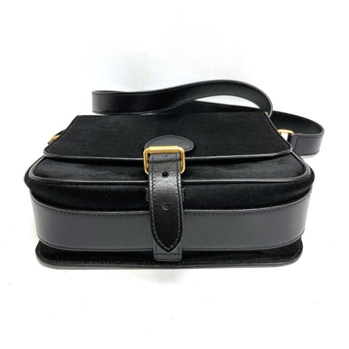 SAINT LAURENT 668582 AAAWV BORSA A TRACOLLA MEDIA VITELLO NERA Usata