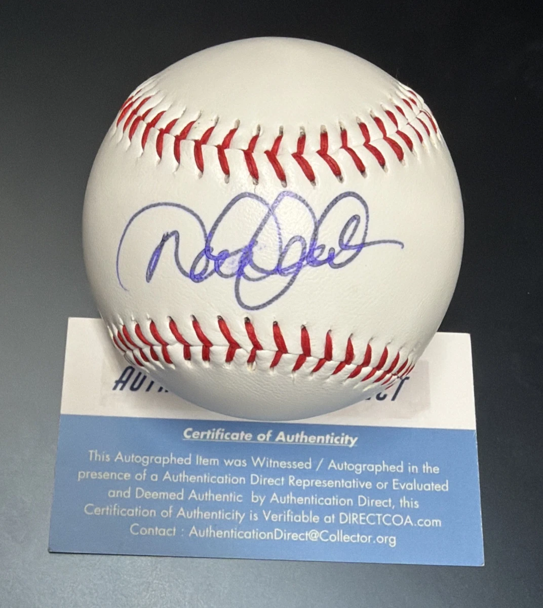 Derek Jeter New York Yankees Original Autographed Baseball MLB