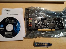 ASUS Xonar DG PCI 5.1 Channel Sound Audio Card w/ SPDIF Toslink Low Profile
