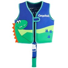 Gogokids Toddler Swim Vest Pool Floaties for Kids 123579 Yrs, Neoprene Kids S...