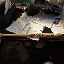 VINTAGE Mark McGwire 1998 HR Record Rawlings Mini Bat, St. Louis Cardinals, MINT