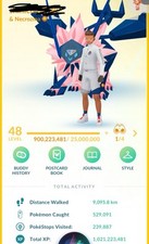 Pokèmon Go Level 50 , 1 Billion XP , 600 Mil...