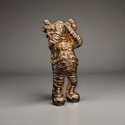 KAWS HOLIDAY SPACE Vinyl Figure - Gold (2020) - 100% Authentic w/ Original Box