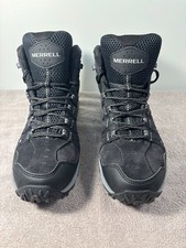 Merrell Moab 3 Men  s Hiking Shoes Size 10 Black Vibram Trail NWOB