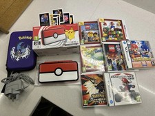 Nintendo 2DS XL Pokeball Edition Handheld Console and 7 Games Bundle
