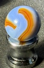 VTG Alley Agate Bacon Marble NM .65
