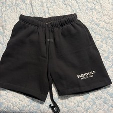 Fear of God Essentials Mens Shorts  Jet Black...