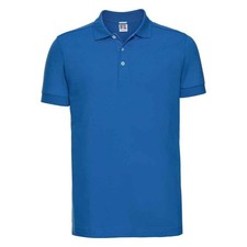 Image of Russell Mens Pique Stretch Polo Shirt PC5450