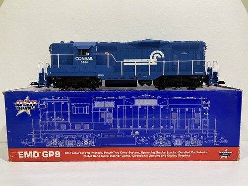 Locomotora diésel USA Trains R-22108 Conrail GP-9 EX/caja PROBADA escala G | Condition: Used