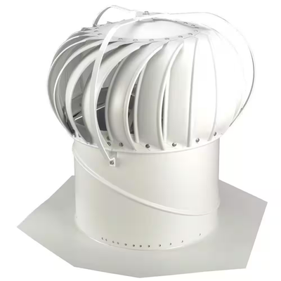 #ad 14 In. White Aluminum Externally Braced Whirlybird Wind Turbine $105.78
