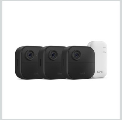 Blink Outdoor 4 (3 Camera System) (sync Module Included)