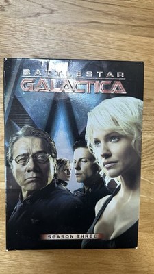 Battlestar Galactica Season 3 DVD Set + Razor & Bonus Discs