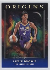 2024 Panini Origins WNBA Blue 10/75 Lexie Brown #86 3hd