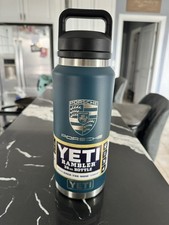 Porsche Engraved 36 Oz Yeti Rambler Tumbler Magslider Lid Custom Gt3 Stuttgart