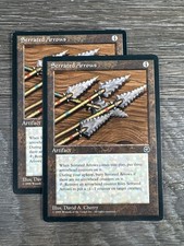 X2 Serrated Arrows - #110 Homelands Magic the Gathering MTG