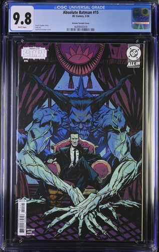 Absolute Batman #15 Greene 1:25 "Absolute Joker" Incentive Cover - CGC 9.8