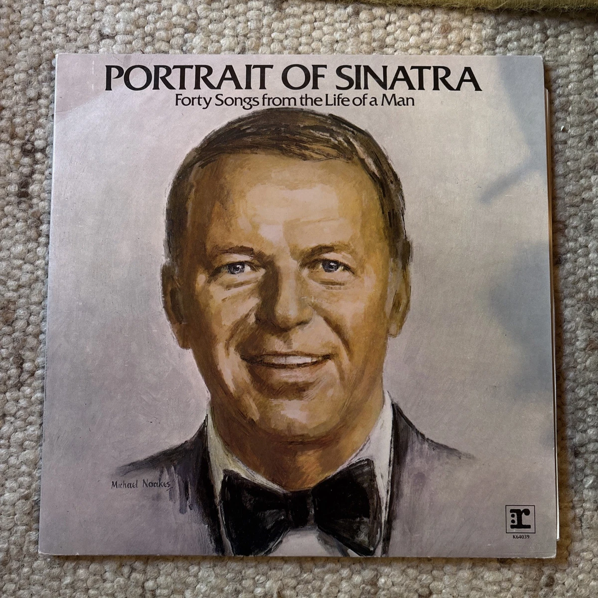 英LP Frank Sinatra Portrait of Sinatra UK Portrait of Sinatra: Forty Songs from the Life of a Man [Vinyl LP