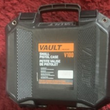 Vault by Pelican V100 VCV100-0000-BLK Pistol Hard Case w/ Foam Black