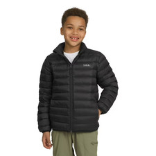 Eddie Bauer Boys Packable Jacket Size M 7/8 Black