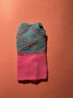 Vintage Mattel Barbie Doll Dress 1804 KNIT HIT Mod Era SWEATER DRESS