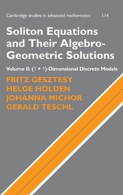 Soliton Equations and Their Algebro-Geometric Solutions: Volume 2, (1+1)-Dimensi