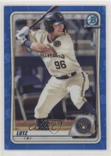 2020 Bowman Chrome Prospects Blue Refractor /150 Tristen Lutz #BCP-187 0l1